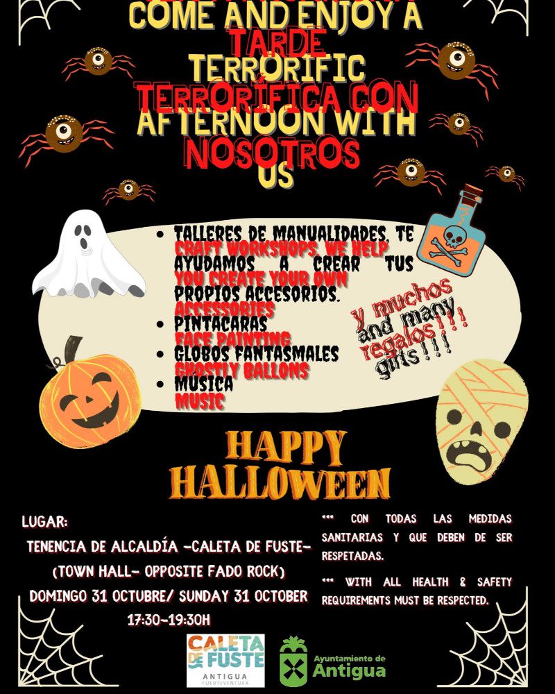 Halloween 2021 caleta fuste fuerteventura