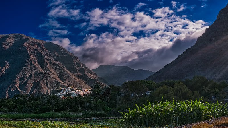 la gomera junio tiempo