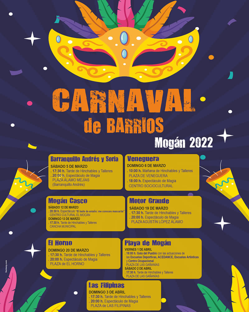 carnaval mogán 2022 gran canaria